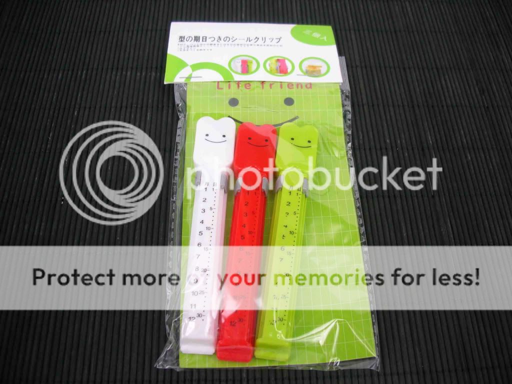 Food Storage Bag Seal Plastic Clip Clamp Save 3pcs  