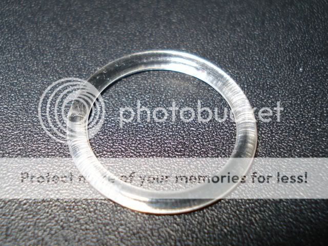 Title  1000 pcs Clear 5/8 (16mm) Webbing O Ring Brassiere buckles 