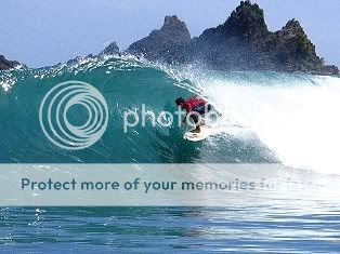 Surfing Cemento Reef, Baler, Aurora