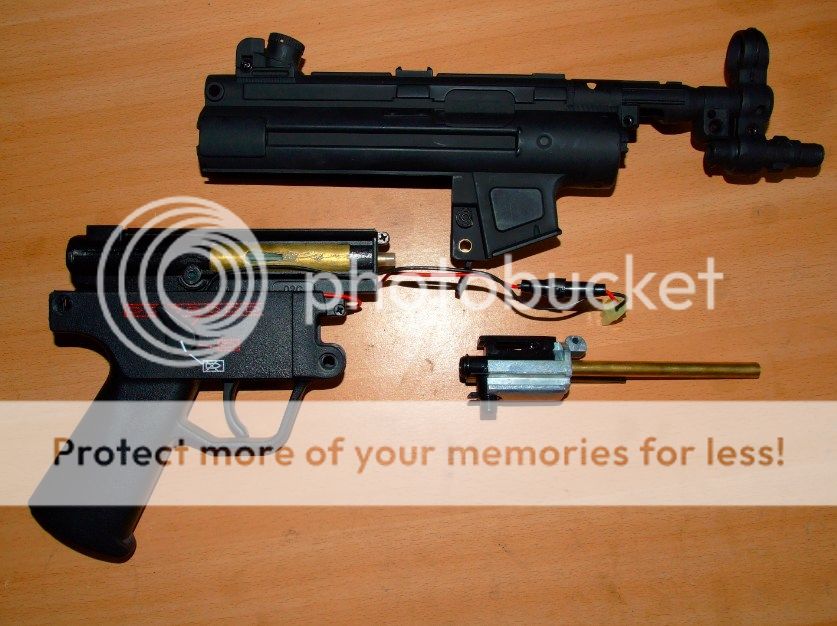 mp5 pdw disassembly