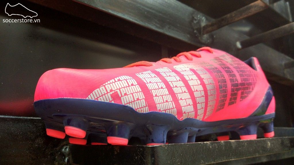 Puma evoSPEED 4.3 AG - Pink/ Black/ White 103020-03