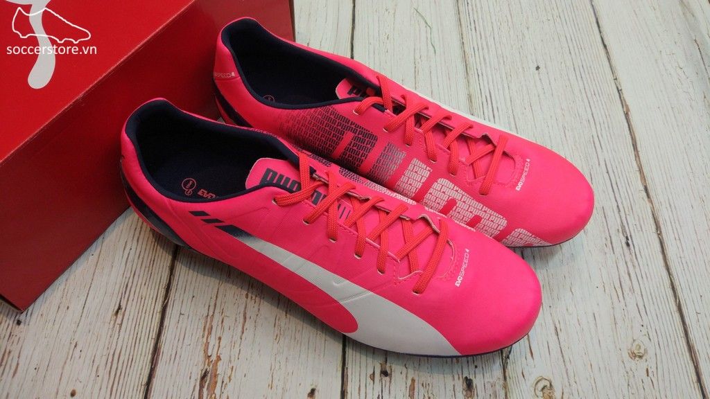 Puma evoSPEED 4.3 AG - Pink/ Black/ White 103020-03