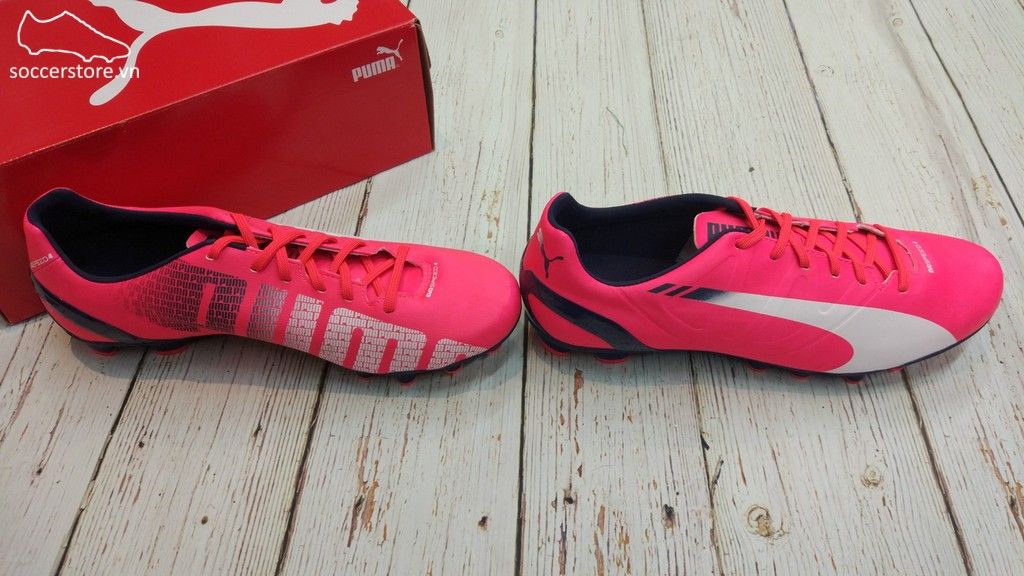 Puma evoSPEED 4.3 AG - Pink/ Black/ White 103020-03