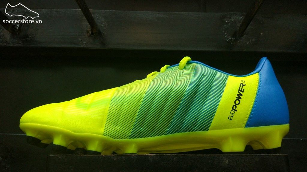 Puma evoPOWER 3.3 AG - Safety Yellow/ Black/ Atomic Blue 103533-01