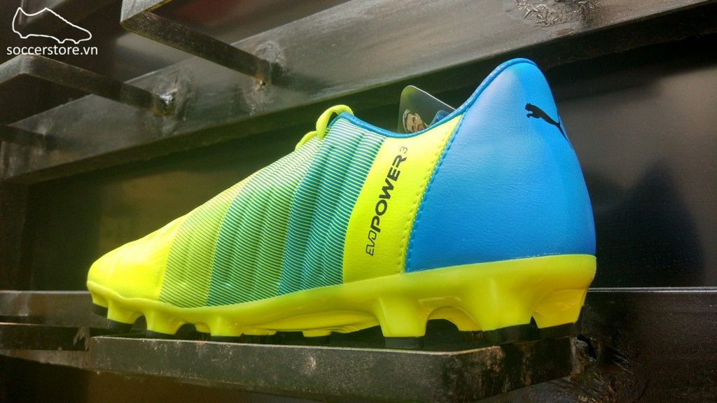 Puma evoPOWER 3.3 AG - Safety Yellow/ Black/ Atomic Blue 103533-01