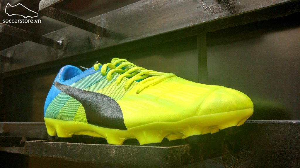 Puma evoPOWER 3.3 AG - Safety Yellow/ Black/ Atomic Blue 103533-01