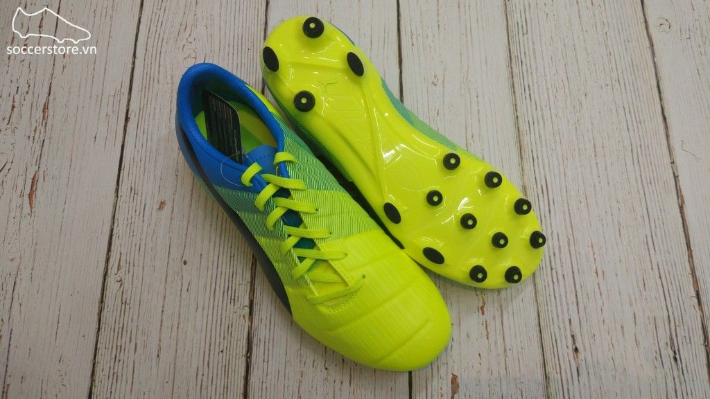 Puma evoPOWER 3.3 AG - Safety Yellow/ Black/ Atomic Blue 103533-01