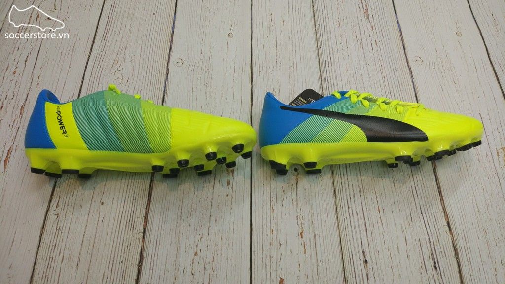 Puma evoPOWER 3.3 AG - Safety Yellow/ Black/ Atomic Blue 103533-01