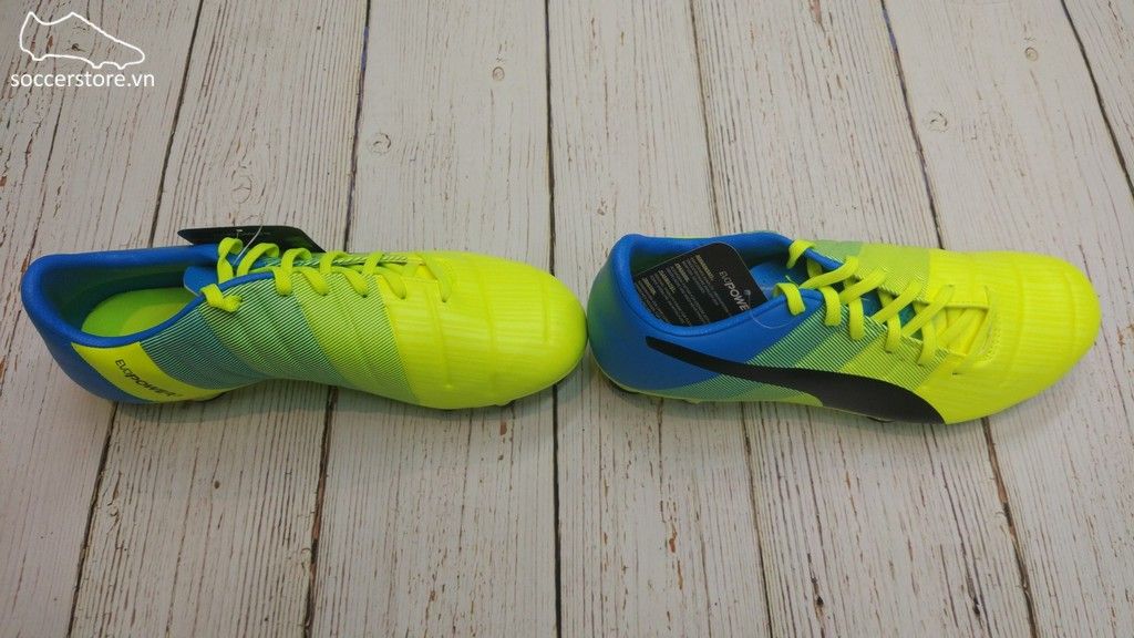 Puma evoPOWER 3.3 AG - Safety Yellow/ Black/ Atomic Blue 103533-01