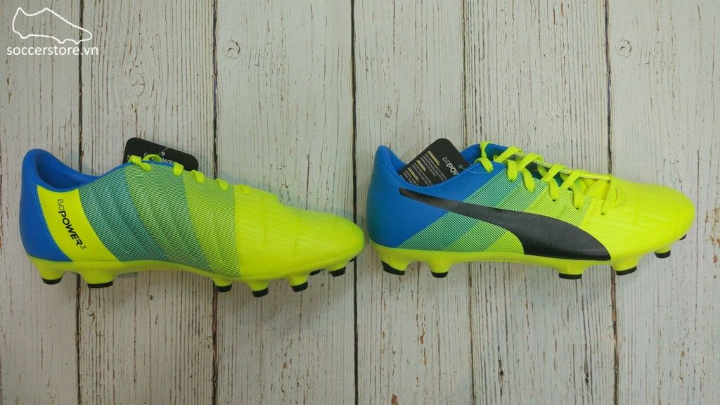 Puma evoPOWER 3.3 AG - Safety Yellow/ Black/ Atomic Blue 103533-01