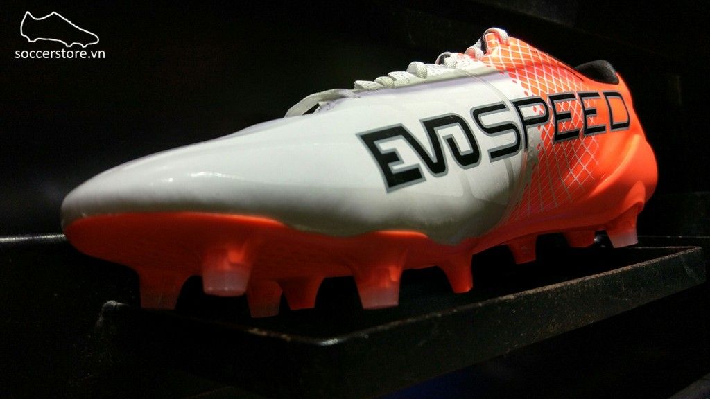 Puma evoSPEED 1.5 FG- White/ Black/ Orange 103597-05