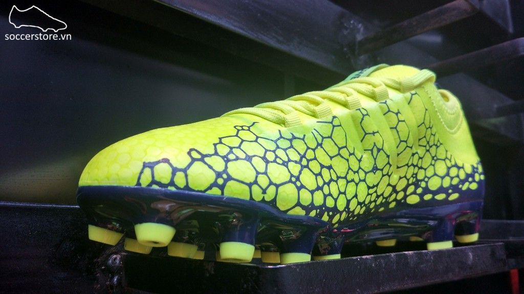 Puma evoPOWER Vigor 3 Graphic AG - Safety Yellow/ Silver/ Blue Depths 104196-02