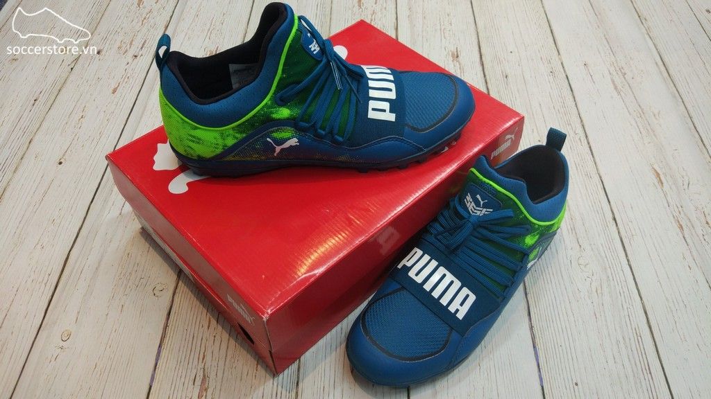 Puma 365 Ignite ST TF - Blue/ White/ Green 104361-01