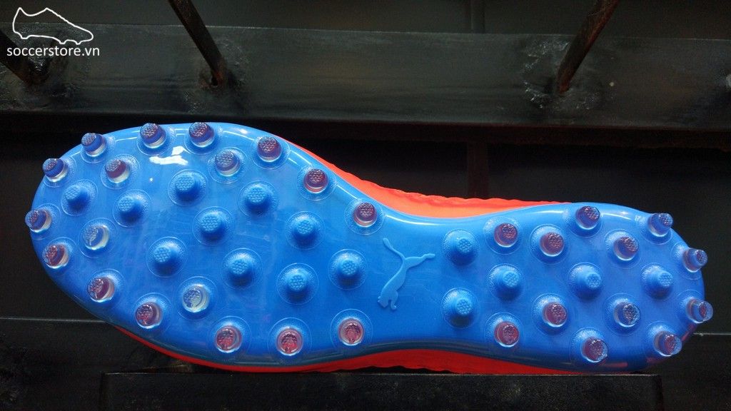 Puma Future 19.3 Netfit MG/AG/FG- Red Blast/ Blue Azur 105541-01