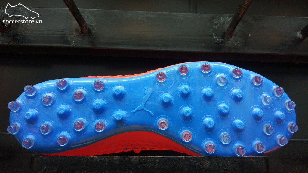 Puma Future 19.3 Netfit MG/AG/FG- Red Blast/ Blue Azur 105541-01