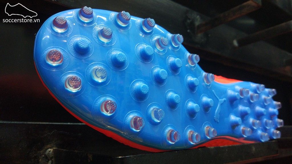 Puma Future 19.3 Netfit MG/AG/FG- Red Blast/ Blue Azur 105541-01