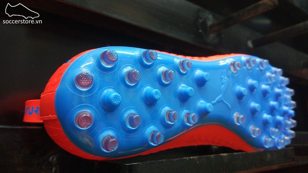 Puma Future 19.3 Netfit MG/AG/FG- Red Blast/ Blue Azur 105541-01