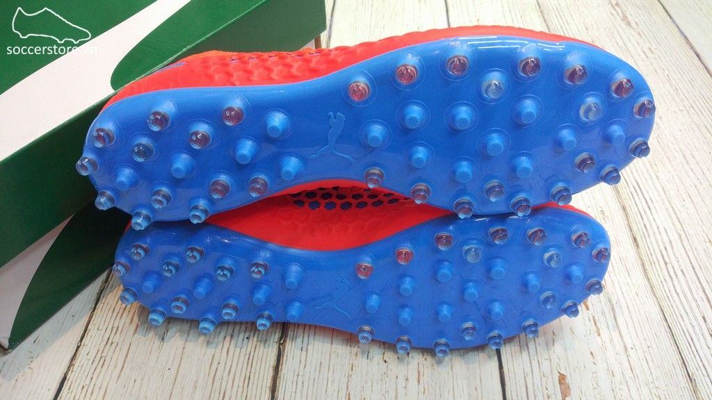 Puma Future 19.3 Netfit MG/AG/FG- Red Blast/ Blue Azur 105541-01