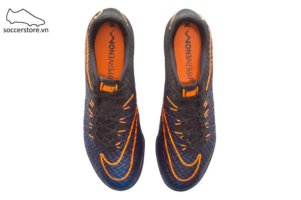 Nike HypervenomX Finale TF- Racer Blue/ Total Orange/ Black 749888-008