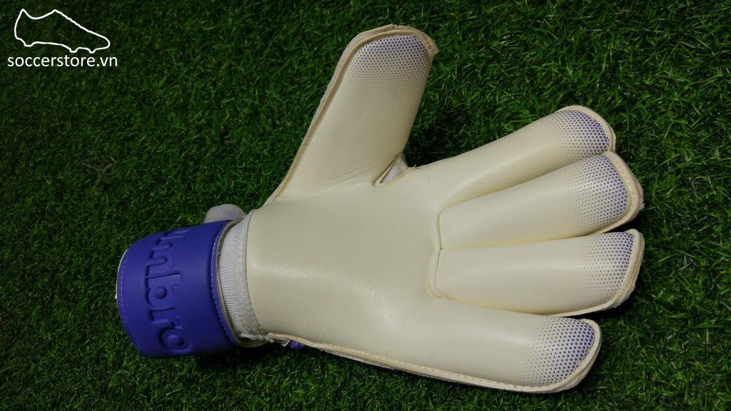 Umbro Neo Valor- White/ Fiery Coral/ Dazzling Blue GK Gloves