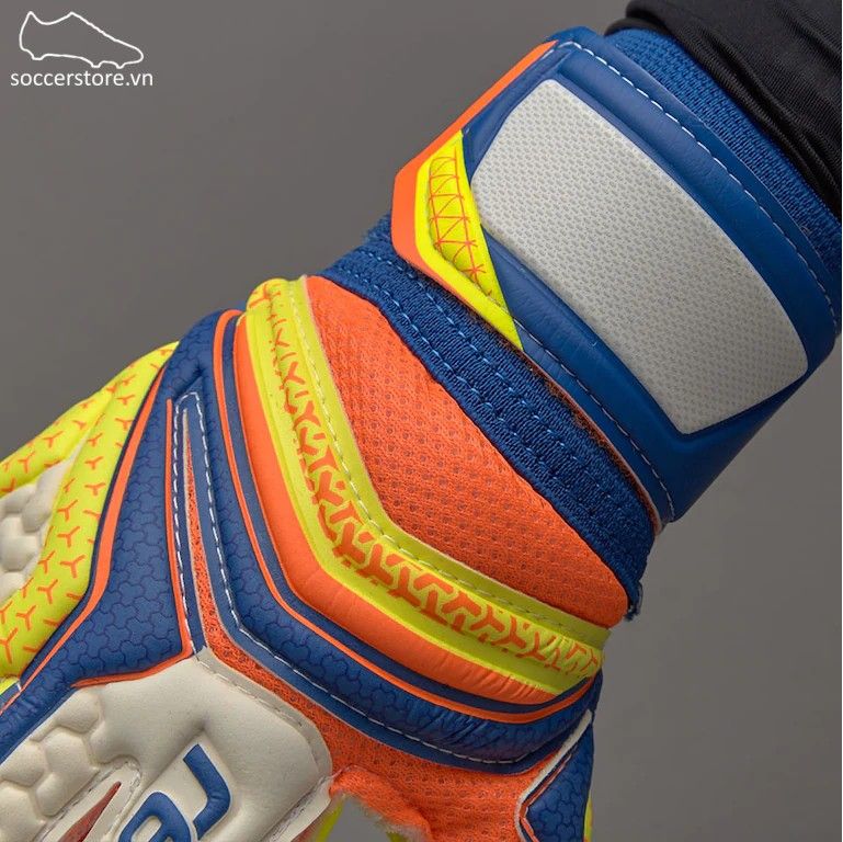 Reusch Serathor Prime Kids M1 - Dazzling Blue / Safety Yellow / Safety Yellow 3772135-484