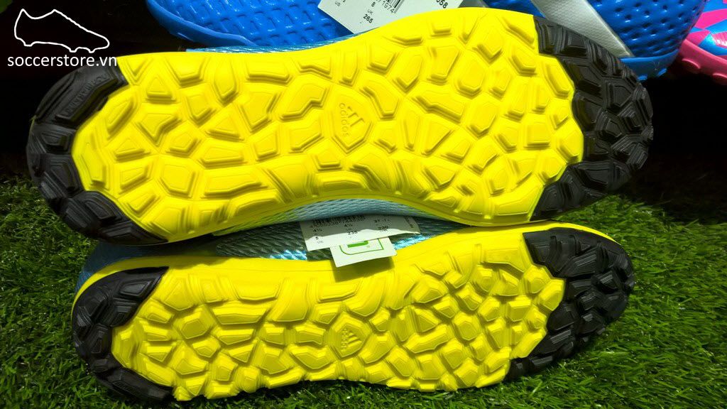 Adidas Messi 15.3 TF Kids- Metallic Ice/Bright Yellow/Core Black