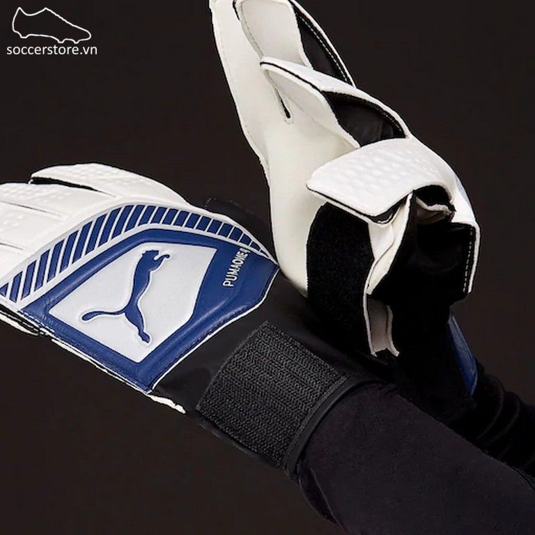 Puma One Grip 4 - Sodalite Blue/ Silver/ Peacoat GK Gloves 41476-03