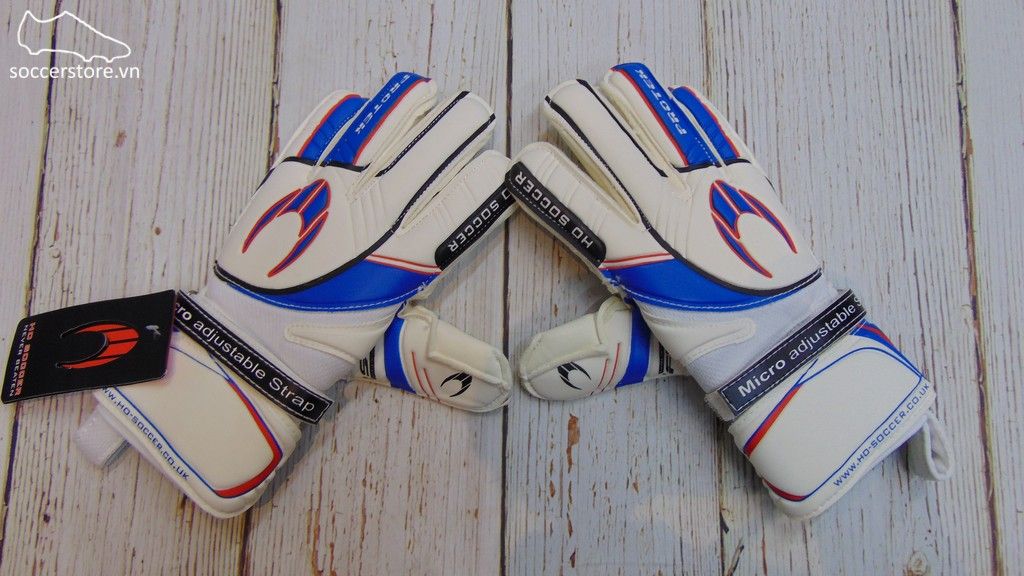 HO Kids Protek Roll - White/ Blue/ Red/ Black GK Gloves 500691