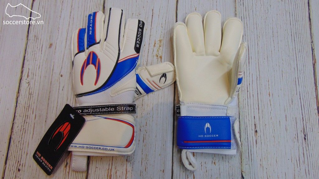 HO Kids Protek Roll - White/ Blue/ Red/ Black GK Gloves 500691