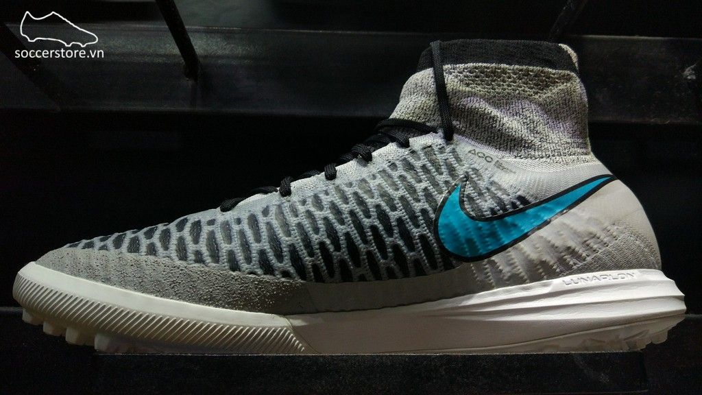 Nike MagistaX Proximo TF- Wolf Grey/ Turquoise Black 718359-040