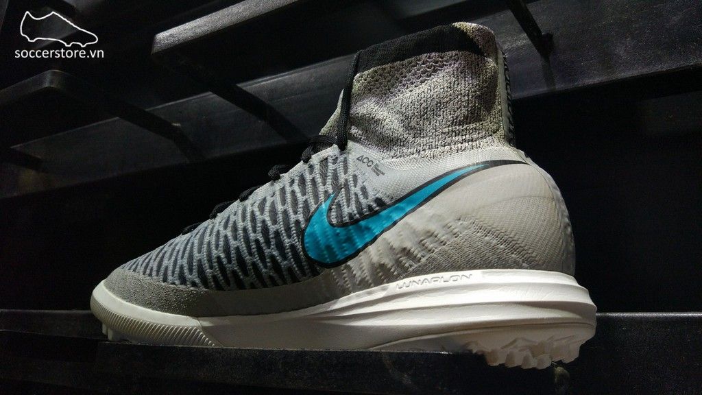 Nike MagistaX Proximo TF- Wolf Grey/ Turquoise Black 718359-040