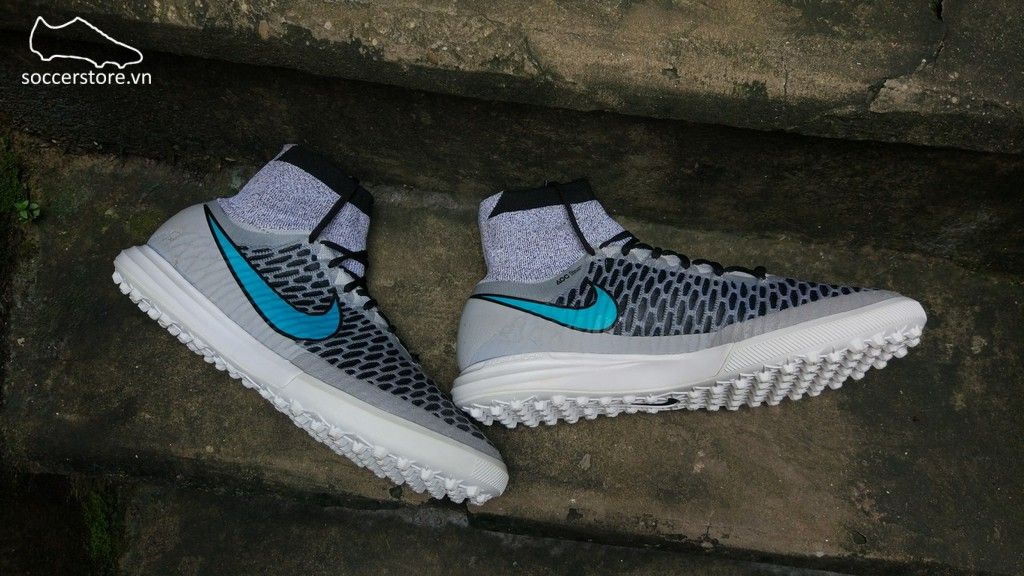 Nike MagistaX Proximo TF- Wolf Grey/ Turquoise Black 718359-040