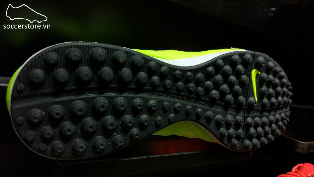 Nike Tiempo Genio II Leather TF- Volt/ Black 819216-707