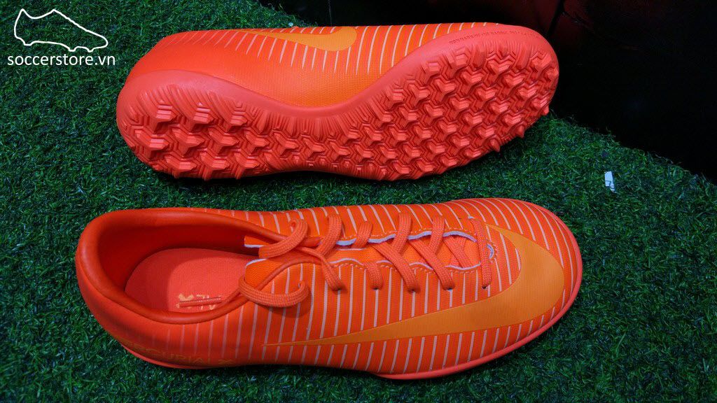 Nike Mercurial Vapor XI Kids TF- Total Orange/ Bright Citrus/ Hyper Crimson