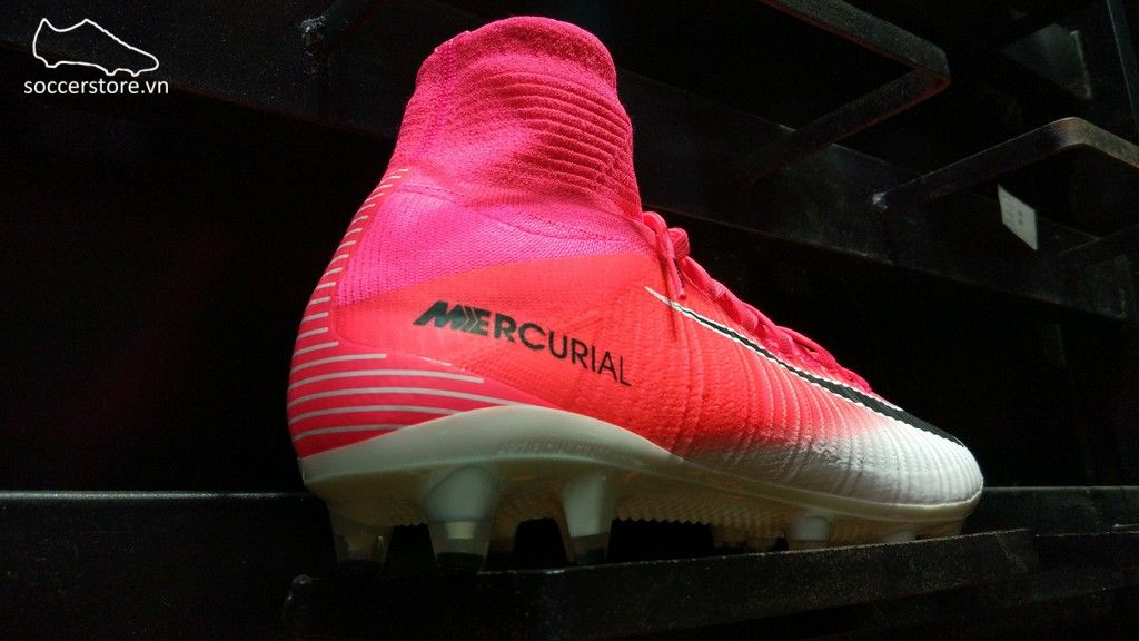 Nike Mercurial Superfly V AG Pro- Race Pink/ Black/ White 831955-601