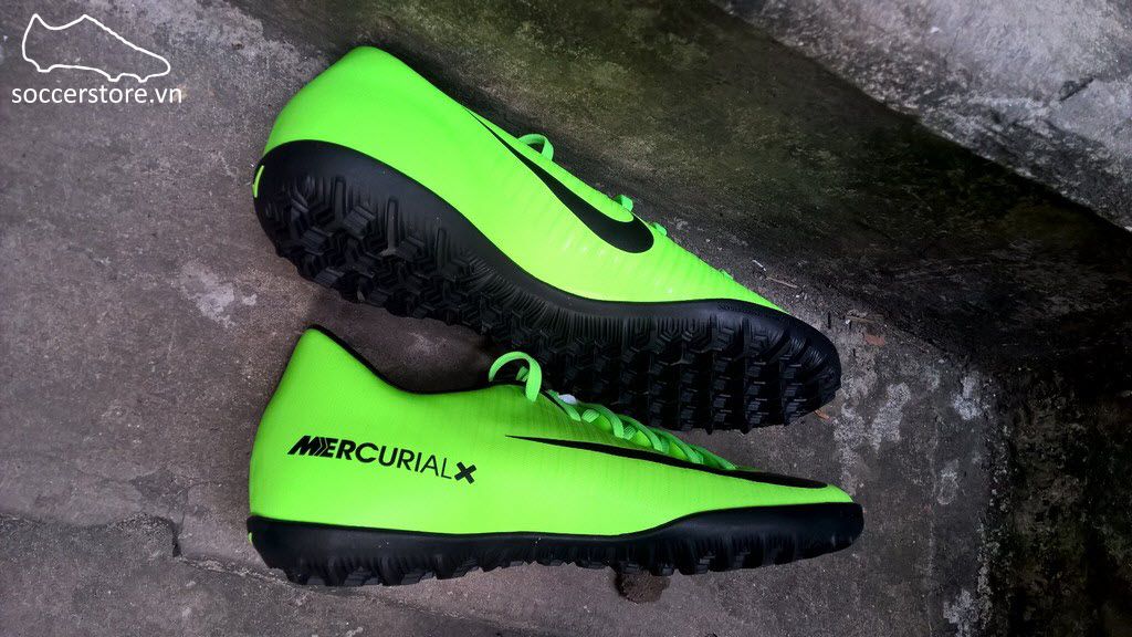 Nike Mercurial Victory VI Kids TF - Electric Green/ Black/ Flash Lime 831949-303