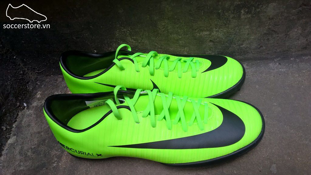 Nike Mercurial Victory VI Kids TF - Electric Green/ Black/ Flash Lime 831949-303