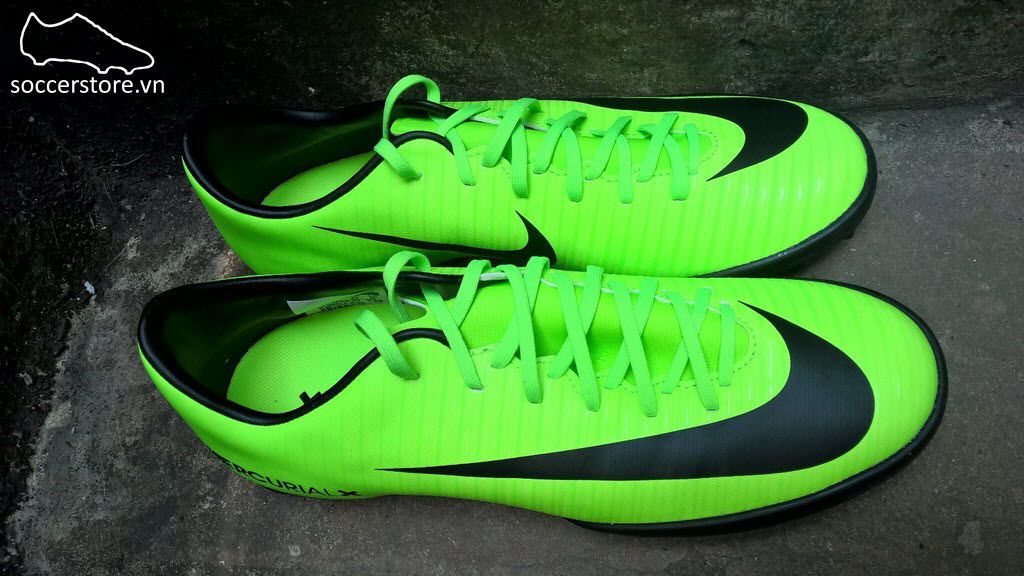 Nike Mercurial Victory VI Kids TF - Electric Green/ Black/ Flash Lime 831949-303