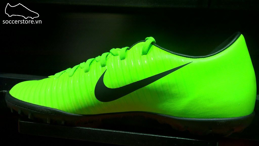 Nike Mercurial Victory VI Kids TF - Electric Green/ Black/ Flash Lime 831949-303
