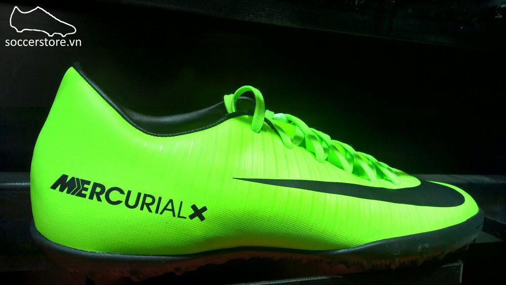 Nike Mercurial Victory VI Kids TF - Electric Green/ Black/ Flash Lime 831949-303