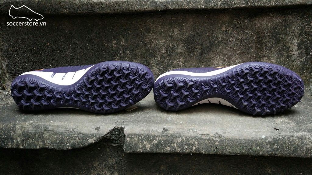 Nike MercurialX Finale II TF - Purple Dynasty/Bright Citrus 831975-589