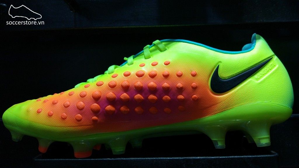 Nike Magista Opus II FG- Volt/ Black/ Total Orange 843813-708