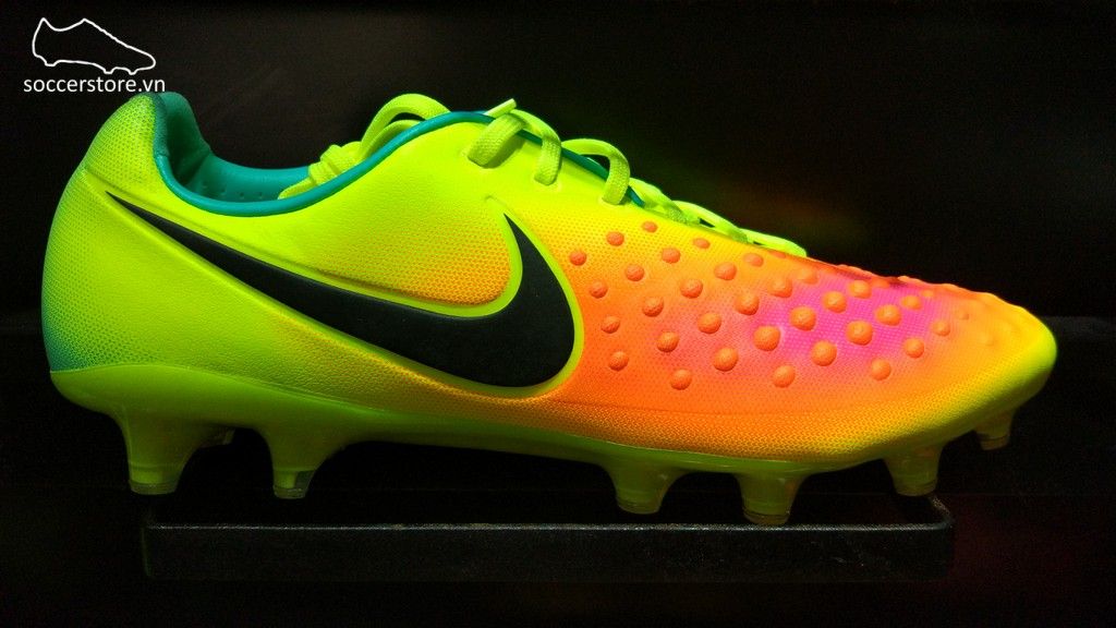 Nike Magista Opus II FG- Volt/ Black/ Total Orange 843813-708