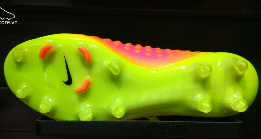Nike Magista Opus II FG- Volt/ Black/ Total Orange 843813-708