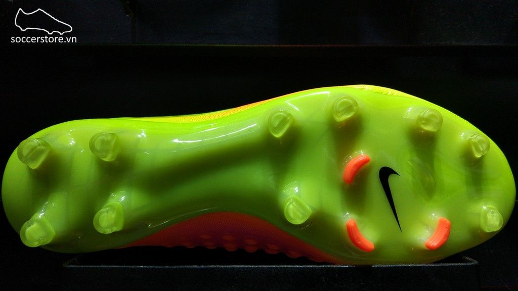 Nike Magista Opus II FG- Volt/ Black/ Total Orange 843813-708