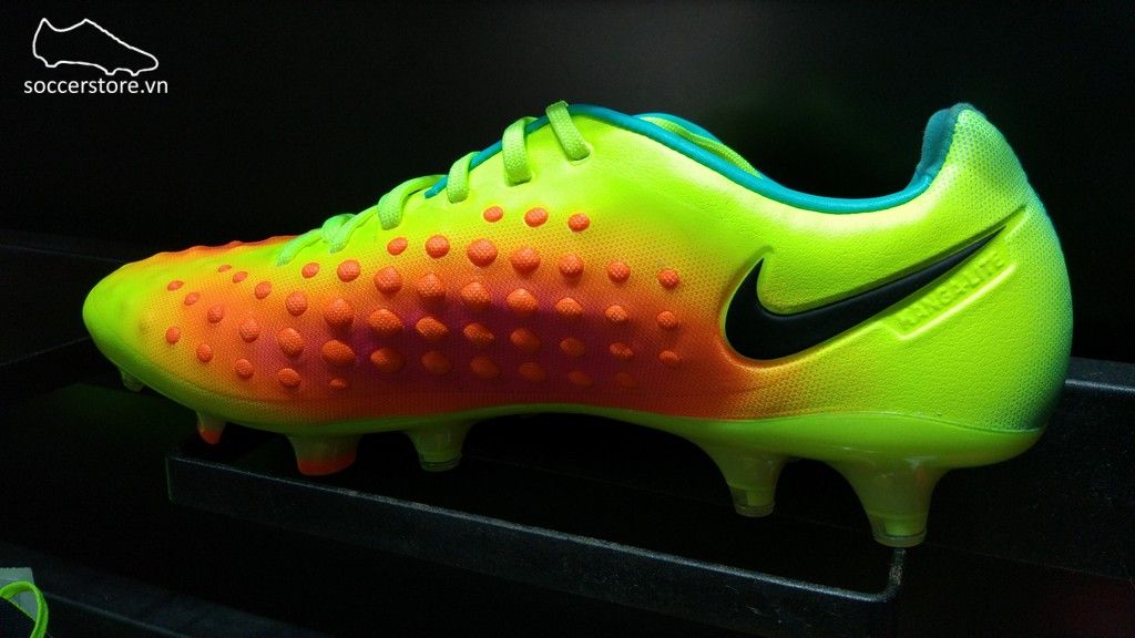 Nike Magista Opus II FG- Volt/ Black/ Total Orange 843813-708