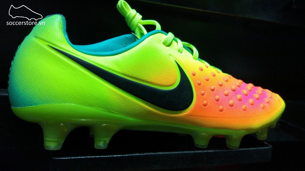 Nike Magista Opus II FG- Volt/ Black/ Total Orange 843813-708