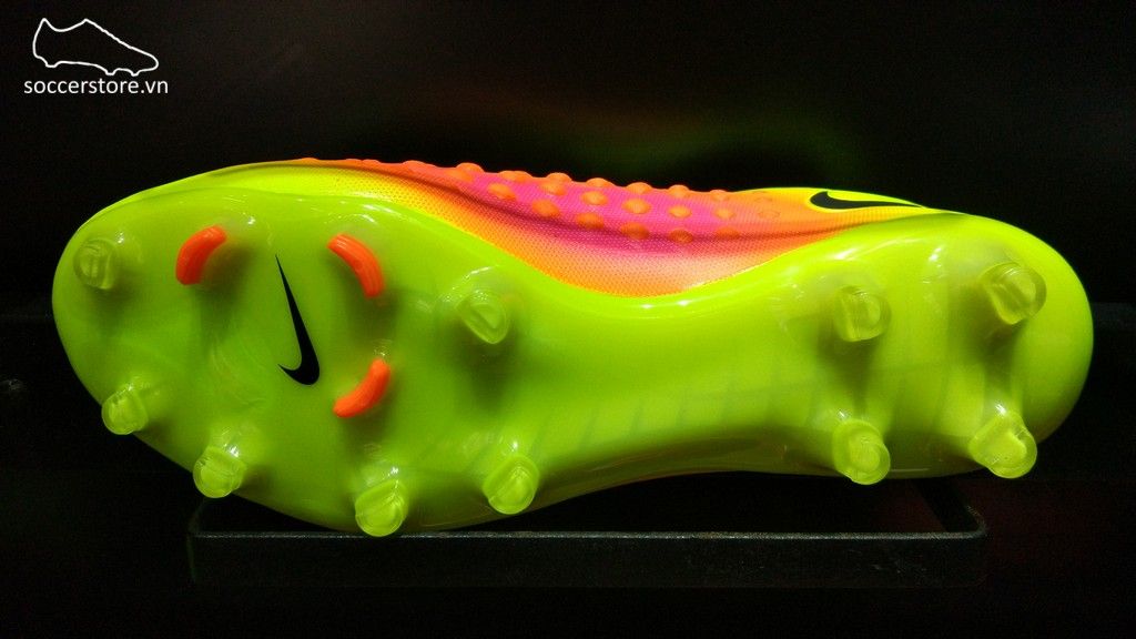 Nike Magista Opus II FG- Volt/ Black/ Total Orange 843813-708