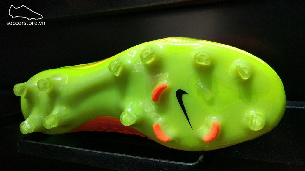 Nike Magista Opus II FG- Volt/ Black/ Total Orange 843813-708