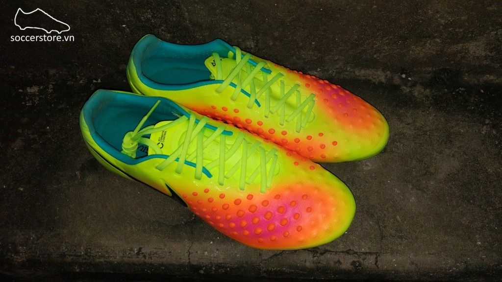 Nike Magista Opus II FG- Volt/ Black/ Total Orange 843813-708